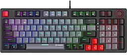 Клавиатура GamePro MK120 Red Switch USB Black (MK120R)