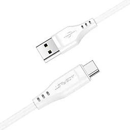 Кабель USB AceFast C3-04 15w 3a 1.2m USB Type-C cable white (AFC3-04W) - миниатюра 2