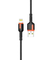 USB Кабель Powermax Alpha Type Lightning Cable Black (PWRMXAT2L) - мініатюра 3