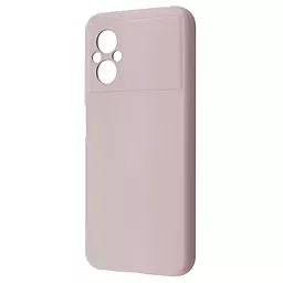 Чехол Wave Full Silicone Cover для Xiaomi Poco M5 Pink Sand