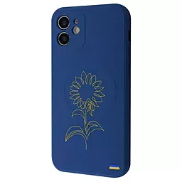 Чехол Wave Ukraine Edition Case with MagSafe для Apple iPhone 12 Sunflower
