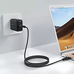 Кабель AceFast C08-03 USB Type-C - Type-C 60w 3a 1.2м PD cable Black - миниатюра 5 Кабель AceFast C08-03 USB Type-C - Type-C 60w 3a 1.2м PD cable Black - миниатюра 5
