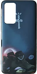 Чехол 1TOUCH Silicone Print new Huawei P40 JACK CACTUS