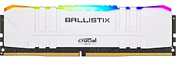 Оперативная память Micron DDR4 8GB 3200MHz Ballistix RGB (BL8G32C16U4WL) White