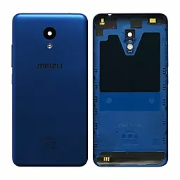 Задняя крышка корпуса Meizu M5C со стеклом камеры Blue - фото Задняя крышка корпуса Meizu M5C со стеклом камеры Blue