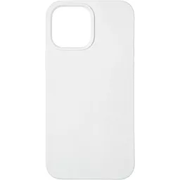 Чехол 1TOUCH Original Full Soft Case for iPhone 13 Pro Max White (Without logo)