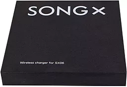 Беспроводное (индукционное) зарядное устройство быстрой QI зарядки SongX X - Wireless Charge Black - миниатюра 4