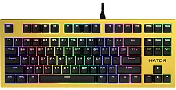 Клавиатура HATOR Skyfall TKL PRO Yellow (HTK-657) - фото Клавиатура HATOR Skyfall TKL PRO Yellow (HTK-657)