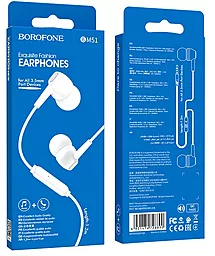 Навушники Borofone BM51 White - мініатюра 4