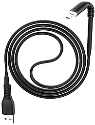 Кабель Hoco X44 USB-A - Lightning 12w 2.4a 1м cable Black - фото Кабель Hoco X44 USB-A - Lightning 12w 2.4a 1м cable Black