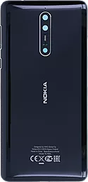 Задняя крышка корпуса Nokia 8 Dual Sim (TA-1004) со стеклом камеры Original Polished Blue