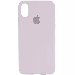 Чехол Silicone Case Full для Apple iPhone XS Max Lilac