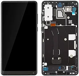 Дисплей Xiaomi Mi Mix 2S з тачскріном і рамкою, оригінал, Black