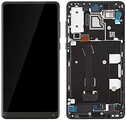 Дисплей Xiaomi Mi Mix 2S с тачскрином и рамкой, оригинал, Black - фото Дисплей Xiaomi Mi Mix 2S с тачскрином и рамкой, оригинал, Black