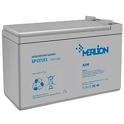 Акумуляторна батарея для ДБЖ Merlion 12V 7.2Ah AGM F2 (GP1272F2) White - фото Акумуляторна батарея для ДБЖ Merlion 12V 7.2Ah AGM F2 (GP1272F2) White