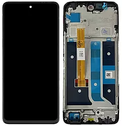 Дисплей Realme C67 5G с тачскрином и рамкой, Black - фото Дисплей Realme C67 5G с тачскрином и рамкой, Black