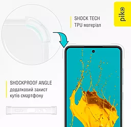Чохол Piko Shockproof для Samsung Galaxy A72 Transparent - мініатюра 3 Чохол Piko Shockproof для Samsung Galaxy A72 Transparent - мініатюра 3