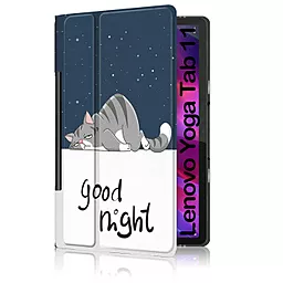 Чехол для планшета BeCover Smart Case для Lenovo Yoga Tab 11 YT-706F Good Night (708720) - фото Чехол для планшета BeCover Smart Case для Lenovo Yoga Tab 11 YT-706F Good Night (708720)