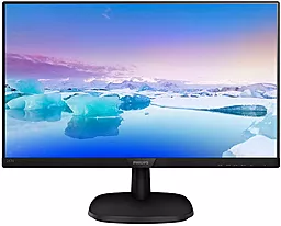 Мон/TFT PHILIPS 23.8" 243V7QJABF/00 16:9 IPS HDMI DP MM FlickerFree Bl - фото Мон/TFT PHILIPS 23.8" 243V7QJABF/00 16:9 IPS HDMI DP MM FlickerFree Bl