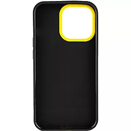 Чехол Epik TPU+PC Bichromatic для Apple iPhone 13 Pro (6.1") Black / Yellow - миниатюра 2