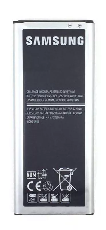 Аккумулятор Samsung N910 Galaxy Note 4 / EB-BN910BB (3220 mAh) 12 мес. гарантии - фото 2