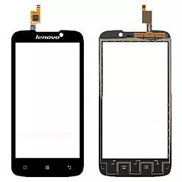 Сенсор (тачскрин) Lenovo A516 Black - фото Сенсор (тачскрин) Lenovo A516 Black