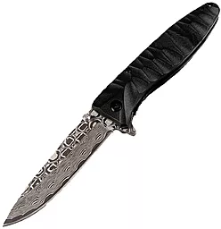 Нож Ganzo G620-B (травление) Black