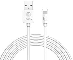 Кабель iKaku Suchang USB-A - Lightning 12w 2.4a 1м cable White (KSC-060/18951) - фото Кабель iKaku Suchang USB-A - Lightning 12w 2.4a 1м cable White (KSC-060/18951)