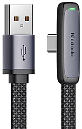 USB Кабель McDodo Zebra Series 100w 6a 1.2m USB Type-C cable    black (CA-3340)