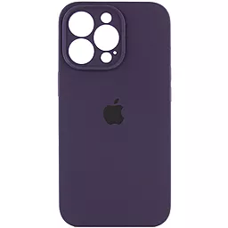Чохол Silicone Case Full Camera for Apple IPhone 14 Pro Max Elderberry