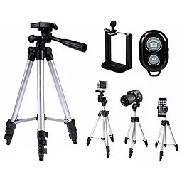 Трипод NICHOSI DK3888 для смартфона, LED лампы, камеры, фотоаппарата, GoPro с пультом Bluetooth - фото Трипод NICHOSI DK3888 для смартфона, LED лампы, камеры, фотоаппарата, GoPro с пультом Bluetooth