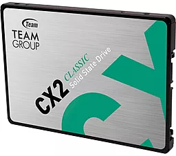 Накопичувач SSD Team 256 GB CX2 2.5" SATAIII 3D TLC (T253X6256G0C101) - мініатюра 2