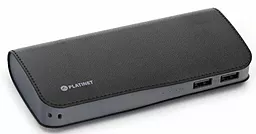 Повербанк Platinet Leather 11000mAh Black (PMPB11LB)