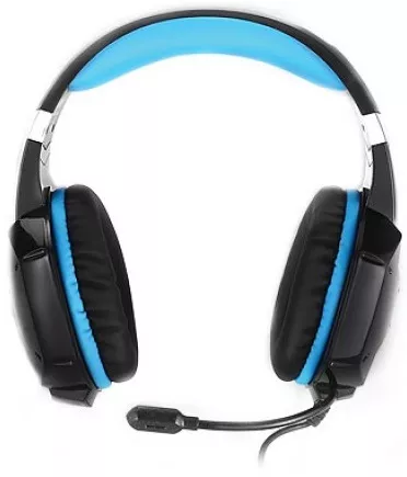 Навушники REAL-EL GDX-7500 Black/Blue - фото 2