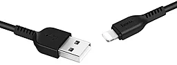 USB Кабель Hoco X20 Flash Сharging Lightning Cable 3M Black - мініатюра 2