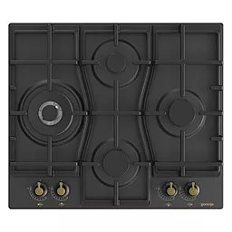 Варильна поверхня газова Gorenje GW6D42CLB - фото Варильна поверхня газова Gorenje GW6D42CLB