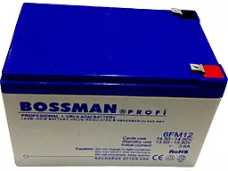 Аккумуляторная батарея Bossman Profi 6FM12 12V 12Ah (LA12120) - миниатюра 2