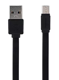 Кабель Remax Pro USB-A - micro USB 12w 2.4a 1м cable Black (RC-129m) - фото Кабель Remax Pro USB-A - micro USB 12w 2.4a 1м cable Black (RC-129m)