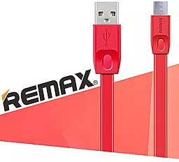 Кабель Remax Full Speed USB-A - micro USB 12w 2.4a 1м cable Red (RC-001m) - миниатюра 2 Кабель Remax Full Speed USB-A - micro USB 12w 2.4a 1м cable Red (RC-001m) - миниатюра 2