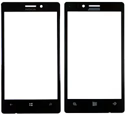 Корпусне скло дисплея Nokia Lumia 925 Black - фото Корпусне скло дисплея Nokia Lumia 925 Black