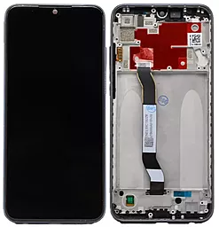 Дисплей Xiaomi Redmi Note 8T с тачскрином и рамкой, оригинал (Уценка), Black