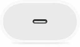 Мережевий зарядний пристрій з швидкою зарядкою Apple 20W USB-C Power Adapter HQ Copy white - мініатюра 2