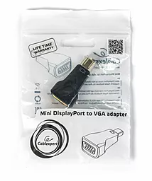 Видео переходник (адаптер) Cablexpert Mini DisplayPort > VGA (A-mDPM-VGAF-01) - миниатюра 3