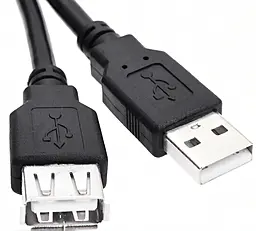 Кабель (шлейф) Defender USB02-17 USB 2.0 AM/AF 5м чёрный (87454) - фото Кабель (шлейф) Defender USB02-17 USB 2.0 AM/AF 5м чёрный (87454)
