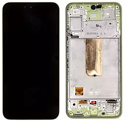 Дисплей Samsung Galaxy A54 A546 5G с тачскрином и рамкой, (OLED), Lime
