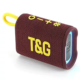 Колонки акустические T&G TG-396 Maroon - фото Колонки акустические T&G TG-396 Maroon