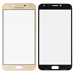 Корпусное стекло дисплея Samsung Galaxy J4 J400F 2018 Gold - фото Корпусное стекло дисплея Samsung Galaxy J4 J400F 2018 Gold