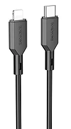 Кабель USB PD Borofone BX70 20W USB Type-C - Lightning Cable Black
