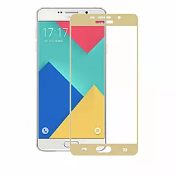 Защитное стекло 1TOUCH Full Glue Samsung A510 Galaxy A5 2016 Gold