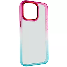 Чехол Epik TPU+PC Fresh sip series для Apple iPhone 13 Pro Turquoise / Pink